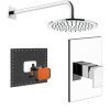 Gessi 44602-031 + 44655-031 + 59148-031 Душевая система со смесителем вмонтируется в стену и верхнего душа, цвет хром Купить Gessi 44602-031 + 44655-031 + 59148-031 Душевая система со смесителем вмонтируется в стену и верхнего душа, цвет хром в Киеве vannaja.kiev.ua