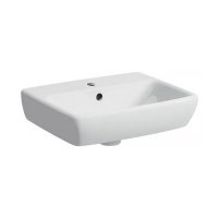 Умивальник підвісний Geberit 500.316.01.7 Selnova Square, 36х28 см білий 500316017