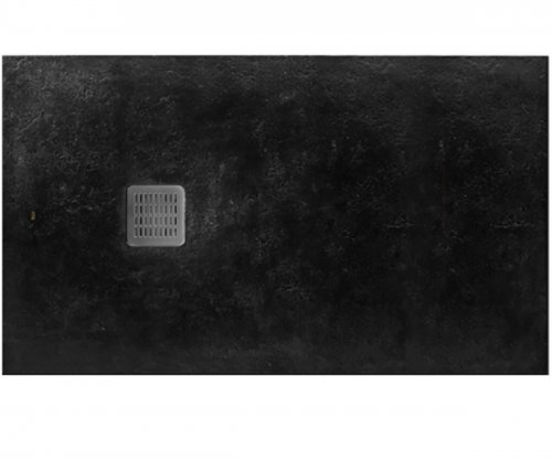 Купить Душевой поддон купить 120 x 90 Roca TERRAN AP014B038401400 из литого камня Черный + сифон + трап в Киеве vannaja.kiev.ua