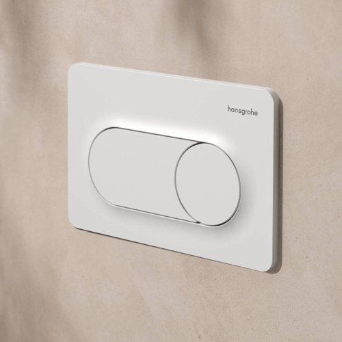 Купить клавиша для установки Hansgrohe 66002700 iFrame Original S, matt white белый матовый в Киеве vannaja.kiev.ua