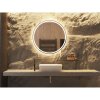 Купить Зеркала круглые купить по выгодным ценам Devit 5501080 AllRound d80см с LED подсветкой и тачсенсором 778x778 мм в Киеве vannaja.kiev.ua