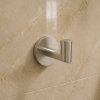 Крючки для полотенец в ванную комнату devit DFL60000202BN Flow одинарный, цвет Brushed Nickel PVD (никель матовый) Купить Крючки для полотенец в ванную комнату devit DFL60000202BN Flow одинарный, цвет Brushed Nickel PVD (никель матовый) в Киеве vannaja.kiev.ua