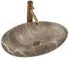 Умывальник (раковина) REA ROXY B STONE NATURE накладной Купить Умывальник (раковина) REA ROXY B STONE NATURE накладной в Киеве vannaja.kiev.ua