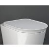 Купить RAK Ceramics Valet VALSC3901WH Крышка для унитаза Duroplast, Soft Close з микролифтом, белый в Киеве vannaja.kiev.ua