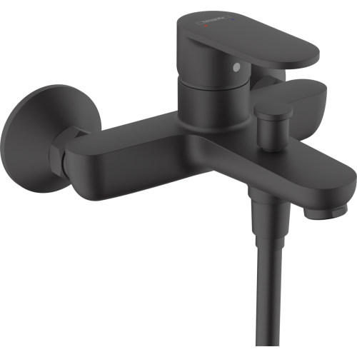 Чорний матовий змішувач для ванни 71440670 Hansgrohe Vernis Blend Купити Чорний матовий змішувач для ванни 71440670 Hansgrohe Vernis Blend в Києві vannaja.kiev.ua