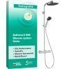 Купить душевая система тропический душ лейка с термостатом Hansgrohe 2807800 Activera S Showerpipe 240 1jet EcoSmart из Ecostat Fine Varia, хром в Киеве vannaja.kiev.ua