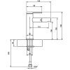 Villeroy & Boch TVW106103153K5 Loop&Friends Смеситель раковины черный матовый без д\к Купить Villeroy & Boch TVW106103153K5 Loop&Friends Смеситель раковины черный матовый без д\к в Киеве vannaja.kiev.ua