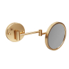 Косметические зеркала с подсветкой золотые devit DFL53071002BG Flow, цвет Brushed Gold PVD Купить Косметические зеркала с подсветкой золотые devit DFL53071002BG Flow, цвет Brushed Gold PVD в Киеве vannaja.kiev.ua