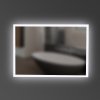 Купить зеркало в ванне с подставкой девит 6032180 ART Зеркало 800x600 прямоугольное, с тачсенсором и LED подсвидетелем в Киеве vannaja.kiev.ua