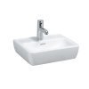 Купить мини умывальник в туалет купить 45 x 34 см Раковина Laufen Pro H8119510001041 (8.1195.1.000.104.1) Умывальник 1 отверстие под кран, белый в Киеве vannaja.kiev.ua