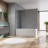 Скляна шторка для ванни ronal D20B10804007 Arelia одностворчаста 140*80 см, скло прозоре, срібло поліроване Купити Скляна шторка для ванни ronal D20B10804007 Arelia одностворчаста 140*80 см, скло прозоре, срібло поліроване в Києві vannaja.kiev.ua
