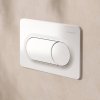 кнопка інсталяції Hansgrohe 66002450 iFrame Original S, white змиву подвійна білого кольору Купити кнопка інсталяції Hansgrohe 66002450 iFrame Original S, white змиву подвійна білого кольору в Києві vannaja.kiev.ua