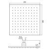 Купить Черный матовый Душевой комплект Fima Carlo Frattini F2630_F2438_F2538NS_F3389X2_F3000 верхний душ 250 мм однорычажный скрытого монтажа купить в Киеве vannaja.kiev.ua