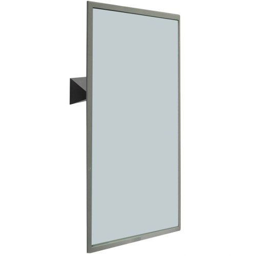 Купить Зеркало откидное NOFER для людей с инвалидностью 70x50 см, Satin (08023.S) с регулировкой угла наклона в Киеве vannaja.kiev.ua