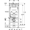 инсталляция geberit с черной кнопкой матовой 458.135.14.2 Delta50 Duofix Комплект (3в1) унитаза с креплением Купить инсталляция geberit с черной кнопкой матовой 458.135.14.2 Delta50 Duofix Комплект (3в1) унитаза с креплением в Киеве vannaja.kiev.ua
