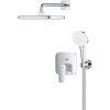 Купить Душевая стойка с тропическим душем Grohe 1053360000 Cubeo Tempesta 250 система скрытого монтажа, хром в Киеве vannaja.kiev.ua