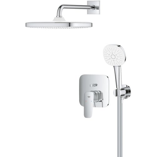 Купить Душевая стойка с тропическим душем Grohe 1053360000 Cubeo Tempesta 250 система скрытого монтажа, хром в Киеве vannaja.kiev.ua