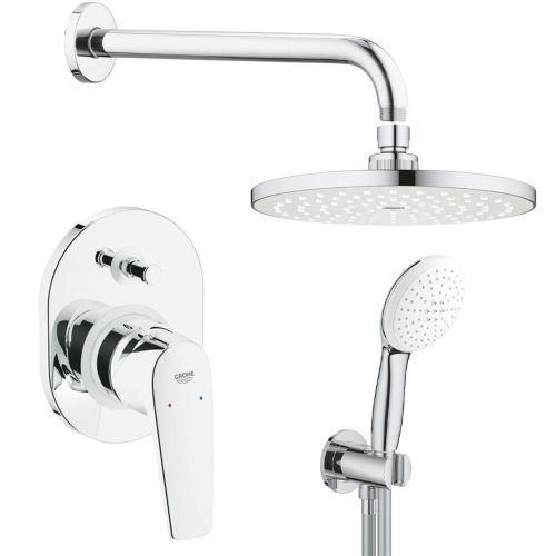 Купить внутреннего монтажа душевая система Grohe UA29045003 Bau Flow Комплект для душа (4 пак) в Киеве vannaja.kiev.ua