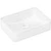 раковина чаша ціна Hansgrohe 60168450 Xuniva Q прямокутна 55 x 40 см без переливу, білий Купити раковина чаша ціна Hansgrohe 60168450 Xuniva Q прямокутна 55 x 40 см без переливу, білий в Києві vannaja.kiev.ua