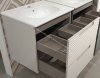 Купить Devit 088168V Acqua Тумба 60 бежевая матовая с белой раковиной овальная внутри в Киеве vannaja.kiev.ua