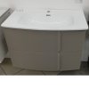 напівкругла тумба в ванну з умивальником 80 см Royo C0073310 (126476+123067) WAVE 80 на 2 ящики, матова сіра + раковина керамічна Trend Купити напівкругла тумба в ванну з умивальником 80 см Royo C0073310 (126476+123067) WAVE 80 на 2 ящики, матова сіра + раковина керамічна Trend в Києві vannaja.kiev.ua