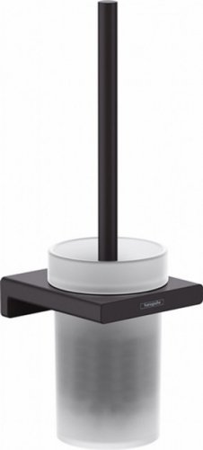 Купити Йоржик Hansgrohe для унітазу Addstoris 41752670 чорний матовий підвісний в Києві vannaja.kiev.ua