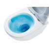 Купить унитаз подвесной короткий Devit DFL0460111W Flow 49,5 см с крышкой soft-close, Vortex Flush, белый глянец в Киеве vannaja.kiev.ua