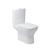 Купить Devit 3710020 Frame Компакт с крышкой soft-close безободковый, Vortex Flush, белый в Киеве vannaja.kiev.ua