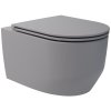 девіт 3030140G ART 3.0 Підвісний безобідковий унітаз з кришкою soft-close, Vortex Flush, сірий мат Купити девіт 3030140G ART 3.0 Підвісний безобідковий унітаз з кришкою soft-close, Vortex Flush, сірий мат в Києві vannaja.kiev.ua