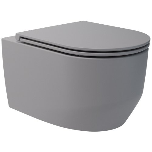 девіт 3030140G ART 3.0 Підвісний безобідковий унітаз з кришкою soft-close, Vortex Flush, сірий мат Купити девіт 3030140G ART 3.0 Підвісний безобідковий унітаз з кришкою soft-close, Vortex Flush, сірий мат в Києві vannaja.kiev.ua