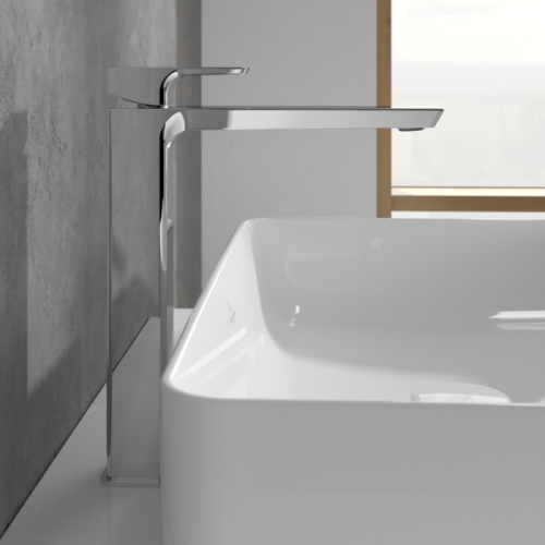 Villeroy & Boch TVW11200400061 Subway 3.0 Смеситель для раковины высокий кран, хром Купить Villeroy & Boch TVW11200400061 Subway 3.0 Смеситель для раковины высокий кран, хром в Киеве vannaja.kiev.ua