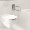 Купить унитаз для инвалидов цена подвесной Киев Cersanit Etiuda K670-002 CLEAN ON (безободковый) людям с ограниченными возможностями K670002 в Киеве vannaja.kiev.ua