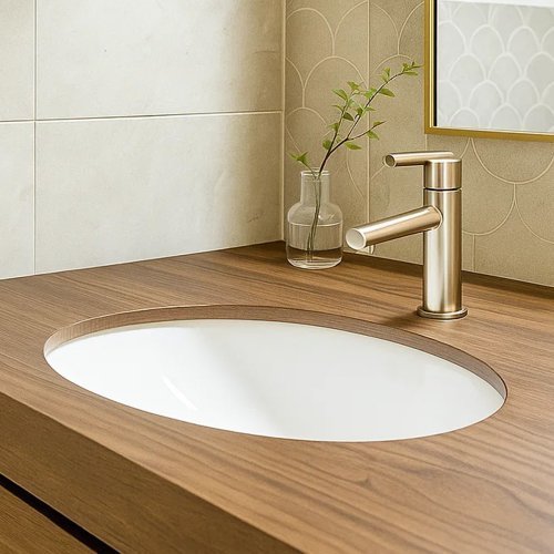 Купити підстільна раковина для ванної devit 1611137 Ovale 555х420х205 мм, умивальник білий в Києві vannaja.kiev.ua