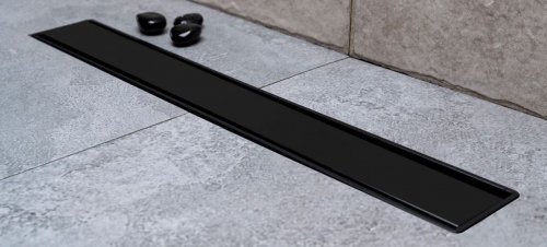 Купить Купить Трап для душа Pestan Confluo Compact Line 750 мм Matte Black 13702525 Решетка В комплекте в Киеве vannaja.kiev.ua