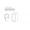 Купити Душові двері 80 см Ravak 0QV40C00Z1 Сhrome CSD1-80 профіль полірований алюміній скло Transparent прозорий в Києві vannaja.kiev.ua