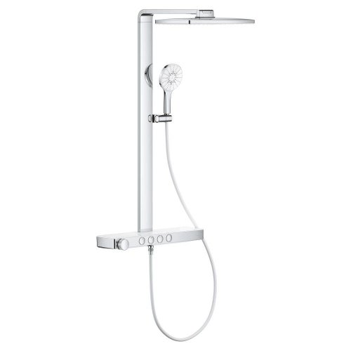 Купить Душевая система GROHE SPA Rainshower Aqua Pure с термостатом для настенного монтажа, хром (1009620000) в Киеве vannaja.kiev.ua