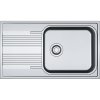 Кухонная мойка Franke SRL 611-86 XL оборотная, вентиль, сифон, 86х50, нержавеющая сталь с декором (101.0456.706) Купить Кухонная мойка Franke SRL 611-86 XL оборотная, вентиль, сифон, 86х50, нержавеющая сталь с декором (101.0456.706) в Киеве vannaja.kiev.ua