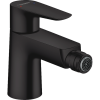 Купить Черный матовый Смеситель для биде Hansgrohe Talis E 71720670 С донным клапаном купить с доставкой в Киеве vannaja.kiev.ua