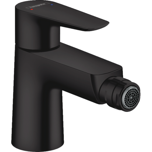 Купить Черный матовый Смеситель для биде Hansgrohe Talis E 71720670 С донным клапаном купить с доставкой в Киеве vannaja.kiev.ua
