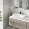 Купить Смеситель для умывальника Grohe Cubeo, однорычажный, XL-SiZE, черный матовый (1017292430) в Киеве vannaja.kiev.ua
