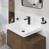 Купить Смеситель для умывальника Grohe Cubeo, однорычажный, М-SiZE, черный матовый (1017492430) в Киеве vannaja.kiev.ua