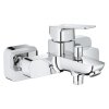 Купити Квадратний купити змішувач у ванну одноважільний Grohe 1018130000 Cubeo, хром в Києві vannaja.kiev.ua