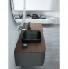 Купити Чорний матовий Умивальник накладний Duravit Happy D.2 Plus 40 х 40 антрацит 2359401300 купити в Києві vannaja.kiev.ua