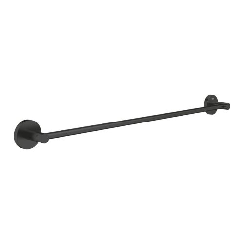 Купить Полотенцедержатель Grohe Essentials, 654 мм округлый, черный матовый (1022512430) в Киеве vannaja.kiev.ua