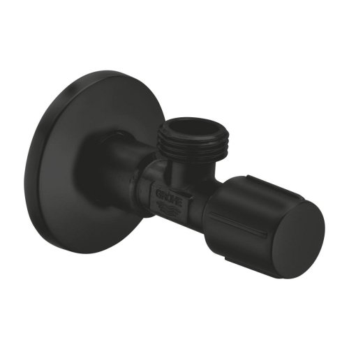 Угловой вентиль GROHE DN 15, черный матовый (1023422430) Купить Угловой вентиль GROHE DN 15, черный матовый (1023422430) в Киеве vannaja.kiev.ua