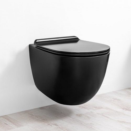 Подвесной безободковый унитаз Simas Vignoni с крышкой soft close (VI 18 + VI 004) Купить Подвесной безободковый унитаз Simas Vignoni с крышкой soft close (VI 18 + VI 004) в Киеве vannaja.kiev.ua