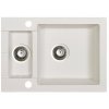 Купити Гранітна мийка FANCY MARBLE ARIZONA 105060001 в Києві vannaja.kiev.ua