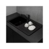 Купити Кухонна Мийка Чорного Кольори 109070004 Fancy Marble VERSAL 765 на 460 мм в Києві vannaja.kiev.ua