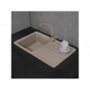 Купити Кухонна мийка пісочного кольору Fancy Marble Versal 109070007 в Києві vannaja.kiev.ua