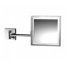 Купити купити з LED підсвічуванням квадратне дзеркало EMCO 1095 001 19 202 * 202 мм 109 500 119 в Києві vannaja.kiev.ua
